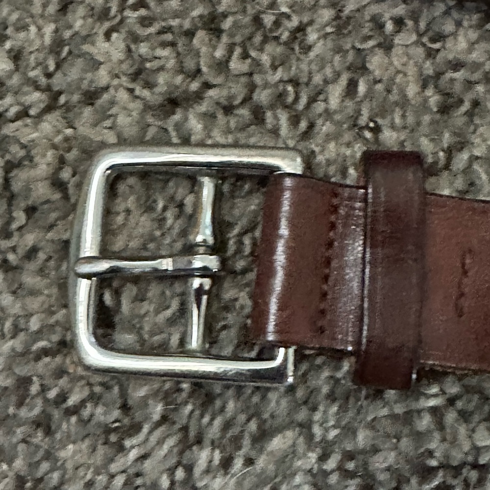 Men’s Coach Bleecker Street leather belt - Picture 4 of 8